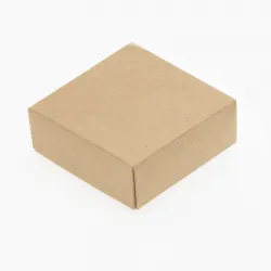 4 Choc Natural Kraft Folding Lid